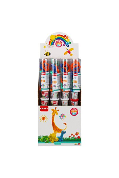 CRAFY Set plastilina cu 6 culori,