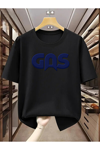 yiou trendy clothing تيشيرت رجالي قصير الأكمام من القطن الخالص مطبوع عليه كلم...