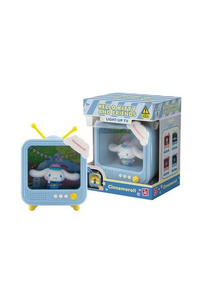 YuMe Lampa cu figurina, Yume, Hello Kitty and Friends, Light-up TV, Cinnamoroll