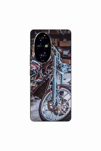 OEM Husa compatibila cu Honor 200 Pro Silicon Gel Tpu Model Harley Garage