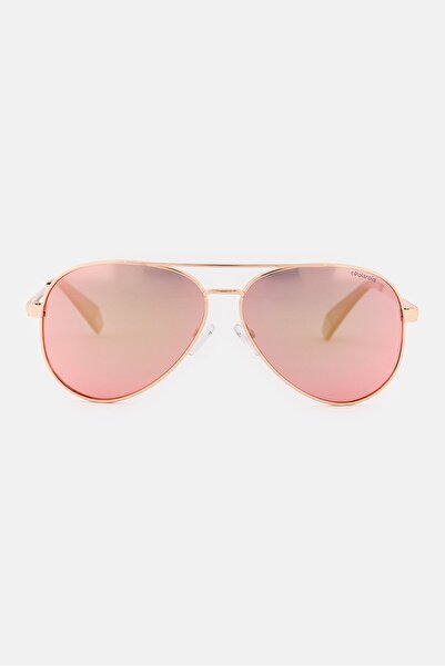 Polaroid Love Island x Women PLD 6069/S/X/LI Aviator Polarized Sunglasses, Br...