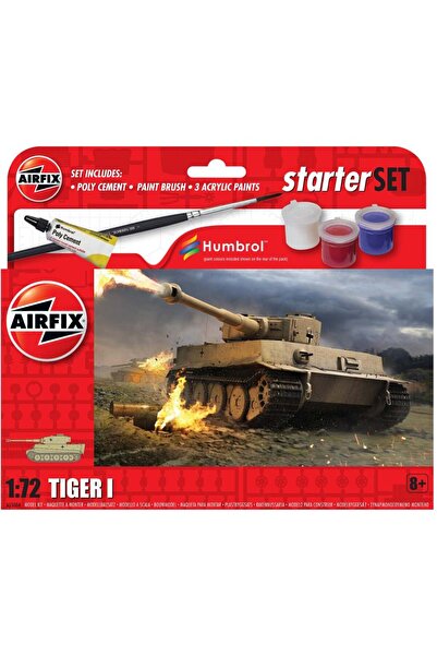 Airfix Construction set, Starter Set, Tiger 1, 39 pieces