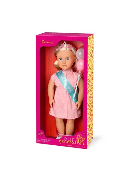 Our Generation Brenna Birthday Girl Doll, 46 cm