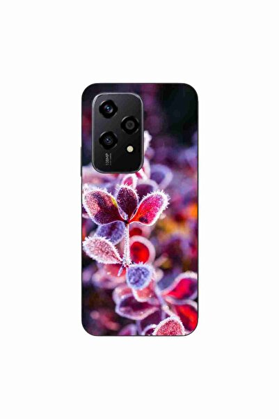 OEM Husa compatibila cu Honor 200 Lite Silicon Gel Tpu Model Flori Inghetate