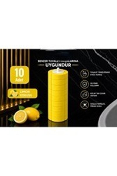 Lumindra إسفنجة رغوية بديلة برائحة الليمون، 10 قطع - (لا يشمل الميكانيزم)