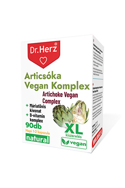 Dr Herz Capsule vegane anghinare 400 mg 90 buc