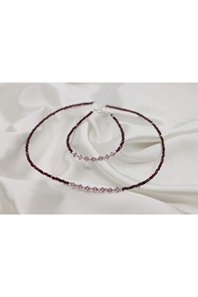 ShinebyCriss Jewelry Set Crimson Elegance