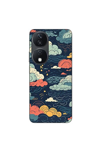 OEM Husa compatibila cu Honor X7b Silicon Gel Tpu Model Mystic Night Sky