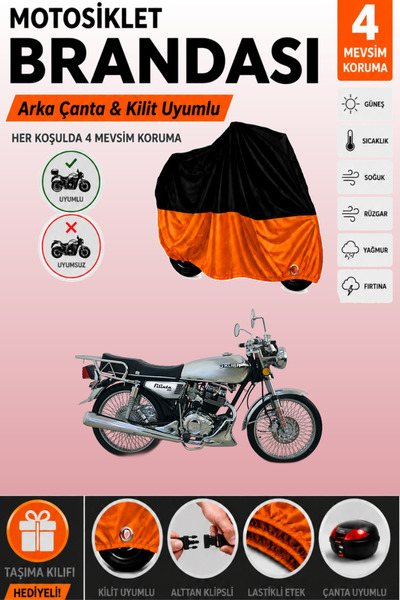 Cemku Double Black Top - Orange Bottom, Rear Bag Compatible Kuba Filinta 100 ...