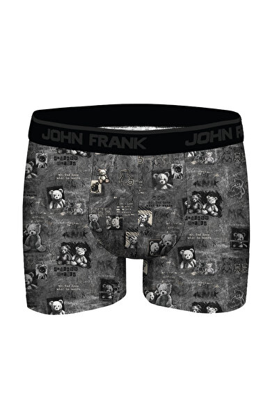 John Frank DİJİTAL BASKILI MODAL BOXER MULTICOLOR