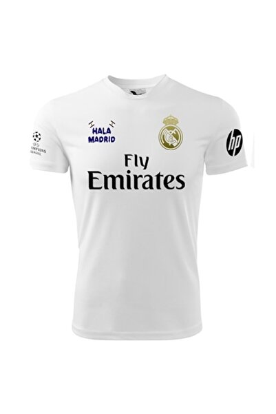 DeltaShop Real M. Limited Edition Champions Shirt, 15, 158 cm, 11/12 years, W...