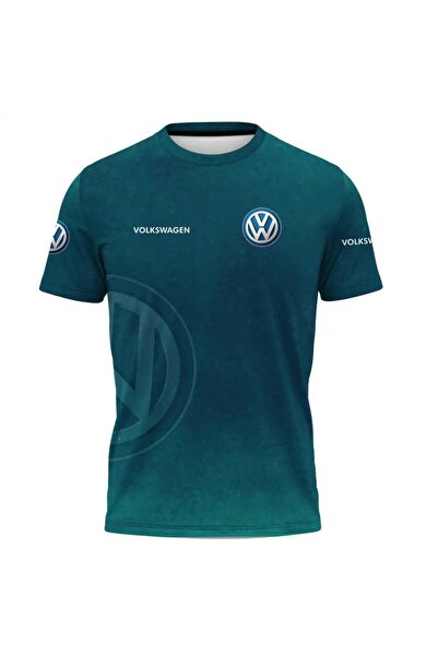 OEM Tricou barbati Volkswagen , maneca scurta multicolor D204
