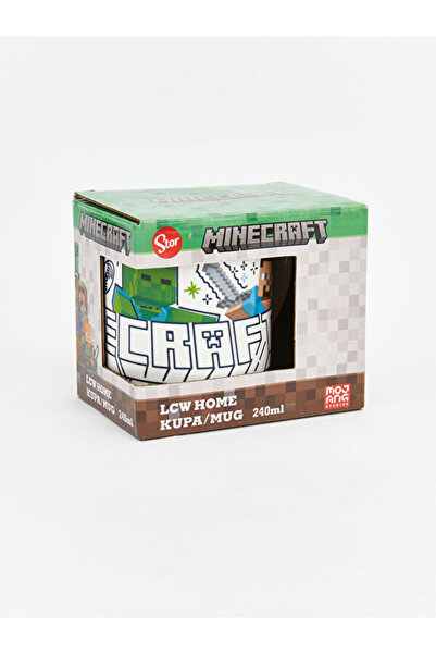 LC Waikiki RMZ GİYİM FARKIYLA Minecraft Baskılı Porselen Kupa 240 ml