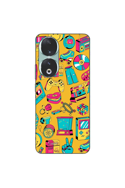 OEM Husa compatibila cu Honor 90 5G Silicon Gel Tpu Model Pop Art Vintage