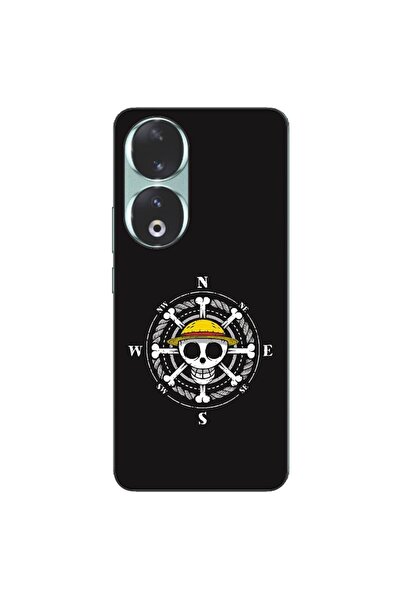 OEM Husa compatibila cu Honor 90 5G Silicon Gel Tpu Model One Piece Logo