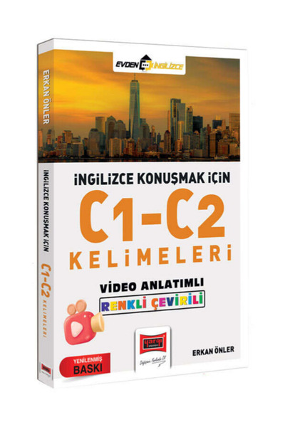 Yargı Yayınları C1-C2 Words with Erkan Önler C1-C2 Words for Speaking English...