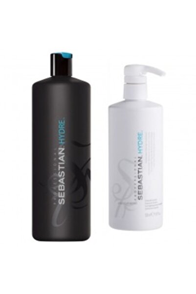 Sebastian Professional Pachet Hidratant - Foundation Hydre: Sampon 1000 ml, M...