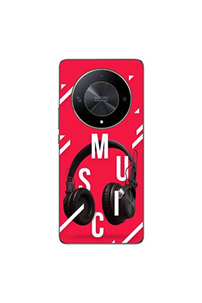 OEM Husa compatibila cu Honor Magic6 Lite Silicon Gel Tpu Model Music Headphones