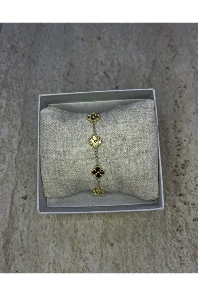 aurela Gold Yonca Bileklik
