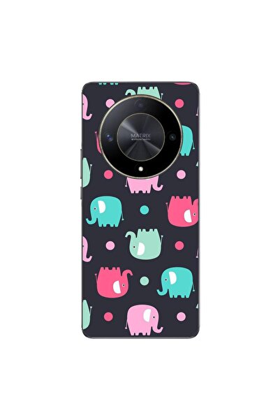 OEM Husa compatibila cu Honor Magic6 Lite Silicon Gel Tpu Model Pattern Elefant
