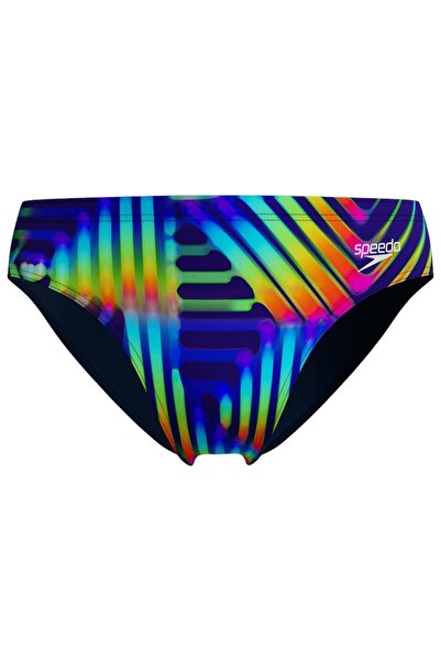 SPEEDO Mens 8cm All-Over Digital Brief 32