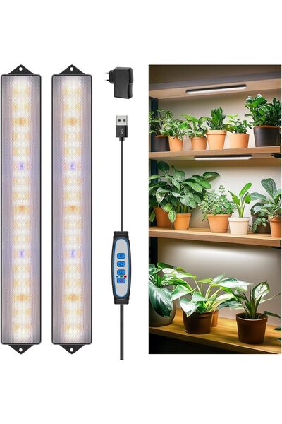 Other Wolezek Plant Lamp LED Full Spectrum, 210 LEDs Grow Light with Auto Tim...