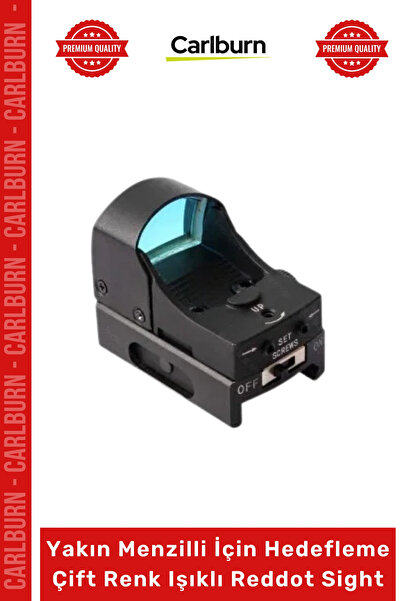 Carlburn Özel Üretim Spike JH600 1x Optik Avcı Yakın Menzilli Hedefleme Çift ...