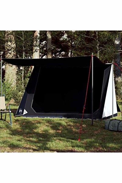 vidaxl Camping tent, 2 persons, white, opaque fabric, Waterproof