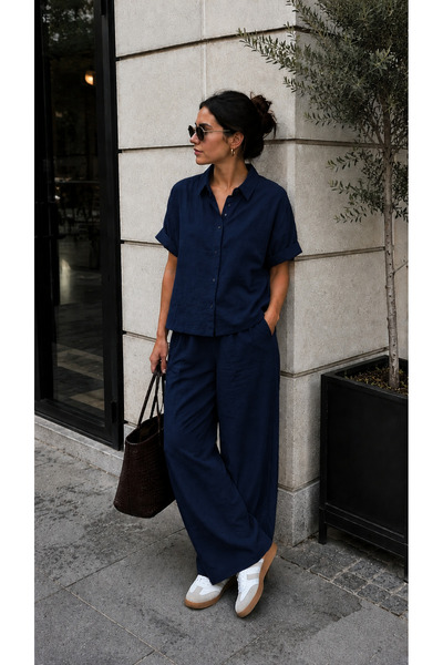 get crazy collection Women's Shirt-Pants Oversize Dual Set