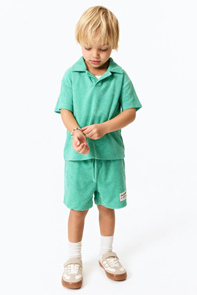 H&M 2 Parçalı Velur Set