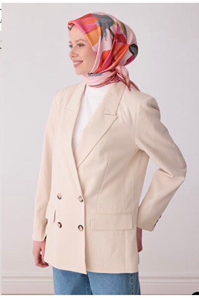 Belli Floral Pattern 100% Twill Silk Scarf