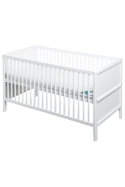 Bumble & Bird - Tory 2-in-1 Convertible Wooden Crib to Toddler Bed – White
