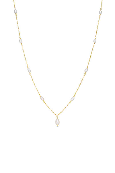 Lisa&Co. Freshwater Pearls Silver Chain