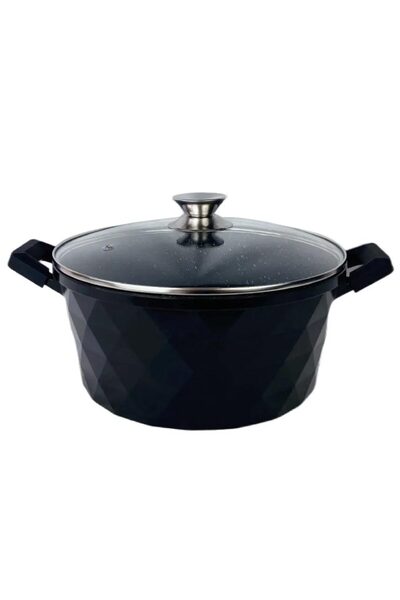 cheffinger Αντικολλητική Κατσαρόλα 28cm Induction με Μαρμάρινη Επίστρωση, Dia...