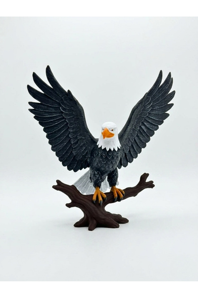 MAKERBOM3D Kartal Biblosu - Ofis ve Ev Dekorasyonu İçin 3D Baskı Tasarım Heyk...