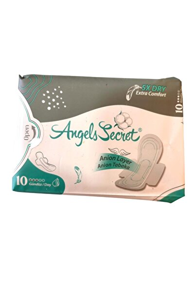 Angels Secret Daytime Pad with Active Oxygen and Negative Ions, Hygienic Wome...