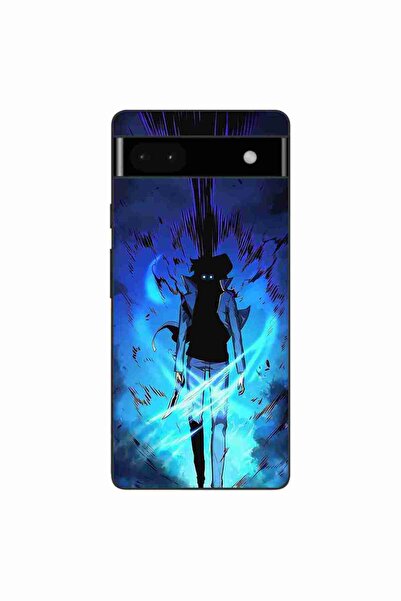 OEM Husa compatibila cu Google Pixel 6A Silicon Gel Tpu Model Solo Leveling Aura