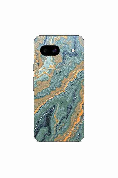 OEM Husa compatibila cu Google Pixel 8A Silicon Gel Tpu Model Forest Flame Ma...