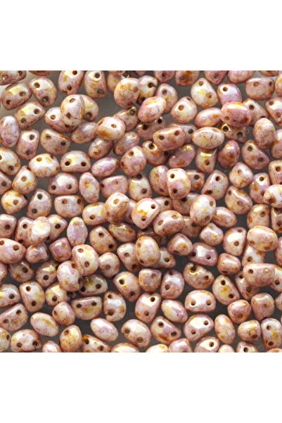 OEM Pack of 100 Oval Candy Glass Beads 6x4 mm - Senegal Purple
