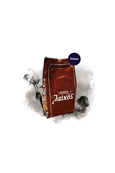 COCUS Ελληνικός Καφές LAIKOS DARK 0.25 κιλά Αλεσμένος