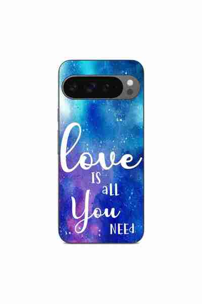 OEM Husa compatibila cu Google Pixel 9 Pro XL Silicon Gel Tpu Model Love Is A...