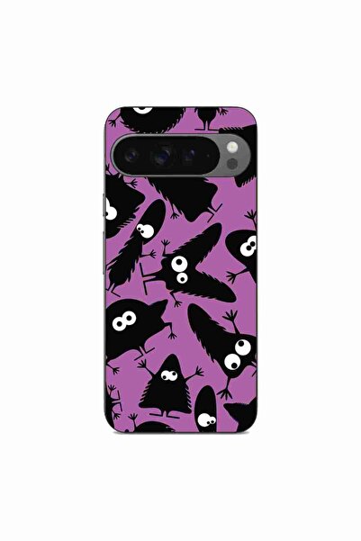 OEM Husa compatibila cu Google Pixel 9 Pro XL Silicon Gel Tpu Model Monstri N...