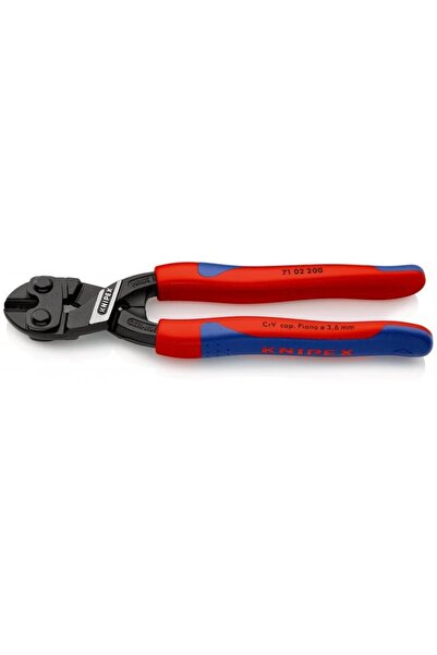 Knipex 71 02 200, συμπαγής κόφτης πείρων, με βαριά μόνωση, 200mm
