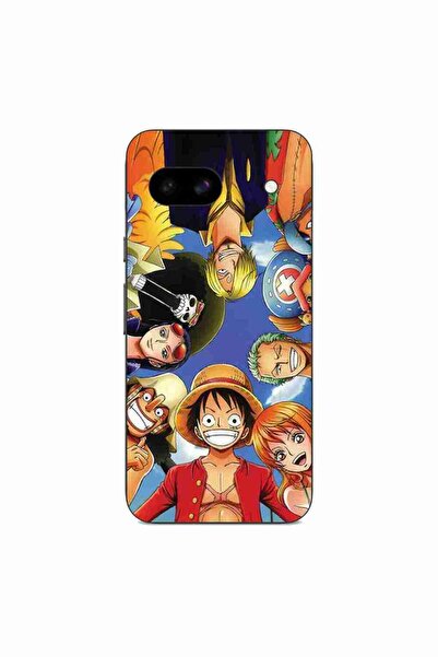 OEM Калъф, съвместим с Google Pixel 8A, силиконов гел TPU модел One Piece Crew