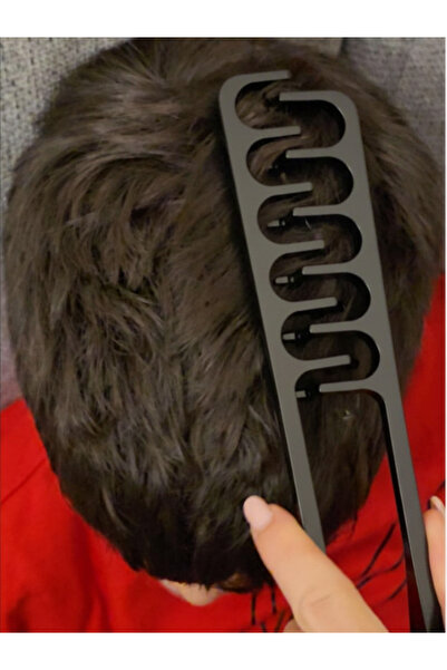 Fullment Miraculous Hair Styling Magic Comb – Curl Defining Black