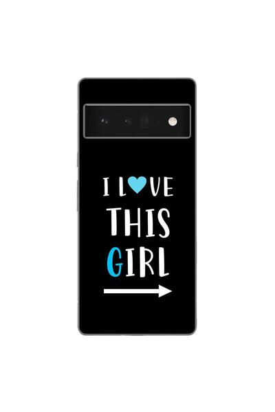 OEM Θήκη συμβατή με Google Pixel 6 Pro, από σιλικόνη gel TPU, με σχέδιο Ζευγά...