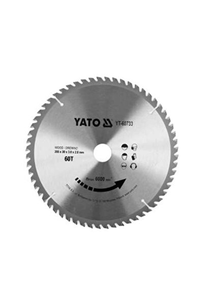 yato Disc Circular Pentru Lemn 255X60Tx30Mm