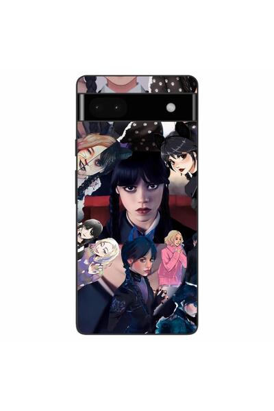 OEM Husa compatibila cu Google Pixel 6A Silicon Gel Tpu Model Colaj Scene din...