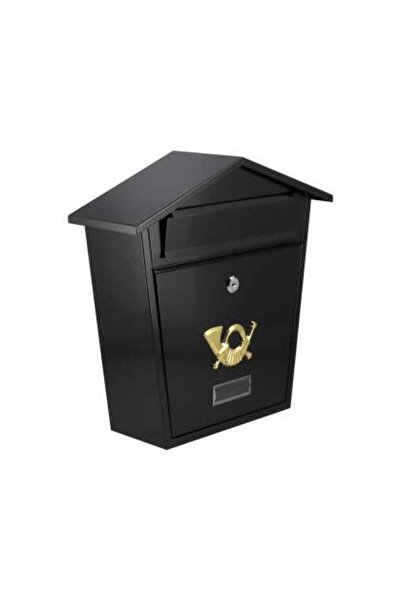 Vorel Cutie Poștală 380X320X105Mm, Neagră