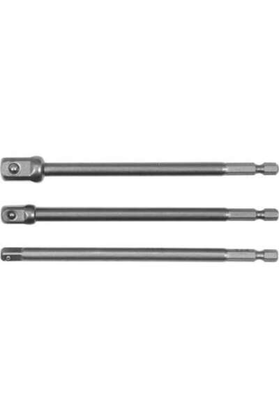 yato Set 3 Adaptoare Hexagonale 1/4'', 3/8'', 1/2''